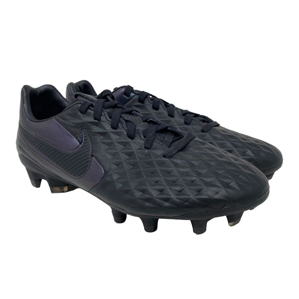 Nike Tiempo Legend 8 Pro FG Soccer Cleats Women's Size 7 Black AT6133-010‎